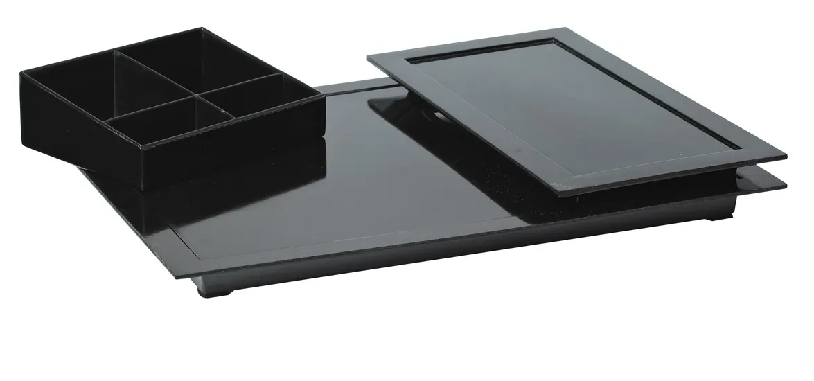 Main tray for serving the Zen line black JVD